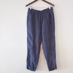 ATHLETA blue linen pants